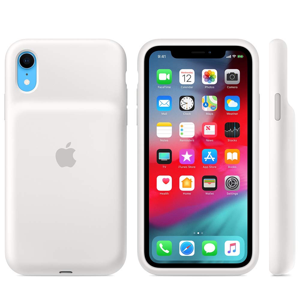 Amazon.com: Apple Smart Battery Case (for iPhone XR) - White